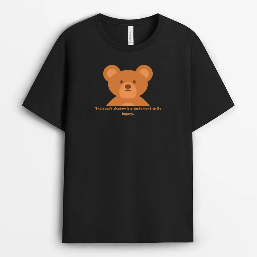 The Bears Shadow Is A Testament To Its Legacy Sellxtee T-Shirt - Black